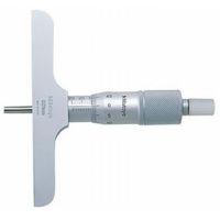 デプスマイクロメータ メーカー一般校正証明書付 特急校正(128ー104) DMS100-25W(+Mitutoyo EXP-KOUSEI)（直送品）