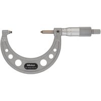 ネジマイクロメータ メーカー一般校正証明書付 特急校正(125ー114) TMS-75/M5(+Mitutoyo EXP-KOUSEI)（直送品）