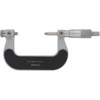 ネジマイクロメータ メーカー一般校正証明書付 特急校正(126ー127) TMC-75(+Mitutoyo EXP-KOUSEI) 1台（直送品）