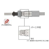 マイクロメータヘッド メーカー一般校正証明書付 特急校正(150ー184) MHN2-25LV(+Mitutoyo EXP-KOUSEI)（直送品）