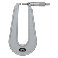 鋼板マイクロメータ メーカー一般校正証明書付 特急校正(118ー102) PMU150-25(+Mitutoyo EXP-KOUSEI)（直送品）