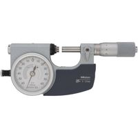 指示マイクロメータ メーカー一般校正証明書付 特急校正(510ー141) IDM-25RL(+Mitutoyo EXP-KOUSEI) 1個（直送品）