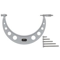 替アンビル式マイクロメータ メーカー一般校正証明書付 特急校正(104ー136) OMC-300(+Mitutoyo EXP-KOUSEI)（直送品）