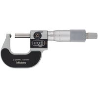 片球面マイクロメータ メーカー一般校正証明書付 特急校正(295ー115) BMS-25K(+Mitutoyo EXP-KOUSEI) 1個（直送品）