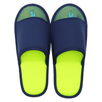 【スリッパ】オクムラ つまんで干せるメッシュスリッパ L ネイビー（直送品）