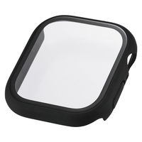 アップルウォッチ 46mm フルカバー Gorilla(R) 耐衝撃PCフレーム AW-25AFCGOBK エレコム 1個（直送品）