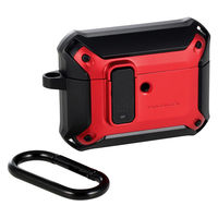 AirPods Pro 3 ケース MagSafe対応 ZEROSHOCK レッド AVA-AP07ZEROLRD エレコム 1個（直送品）