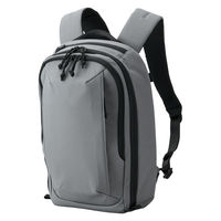 リュック ビジネスリュック 14L 撥水 多収納 PC14インチ対応 チャコール BM-MNLBP04DGY エレコム 1個（直送品）