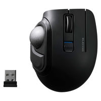 トラックボールマウス 親指 25mm ワイヤレス 小型 静音 5ボタン ブラック M-MT1MRSABK エレコム 1個（直送品）