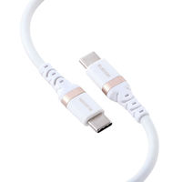 タイプCケーブル 240W PD EPR USB  1m やわらかシリコン 白 MPA-CCECPSS10WH エレコム 1個（直送品）
