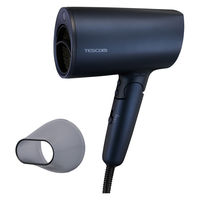 ドライヤー 大風量 速乾 温度センサー 熱ダメージ配慮 マイナスイオン 1300W ネイビー TD713A-A テスコム 1個（直送品）