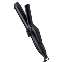 カールアイロン ミニ コテ 25mm コンパクト ナノセラミックコーティング ブラック TEC-HM122-K テスコム 1個（直送品）