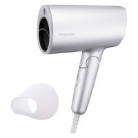 ドライヤー 大風量 速乾 温度センサー 熱ダメージ配慮 マイナスイオン 1300W シルバー TD713A-S テスコム 1個（直送品）