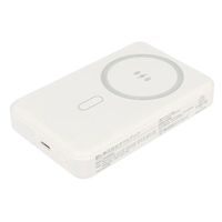 オウルテック 準固体電池10000mAhPD20WUSB-Cワイヤレスモバイルバッテリー OEC-LPB10025MG-WH 1個（直送品）