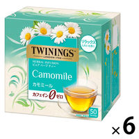 【アスクル・ロハコ先行販売】片岡物産 トワイニング カモミール 1セット(50バッグ入×6) 限定