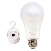 防災電球 1個 防災グッズ STAR LIGHT PSE認証 蓄電型 LED 電球 60W相当 SK-DPLB800NWE26 星光商事（直送品）