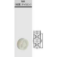 ナンシン ナイロン車輪NMシリーズ100mm NMー100 1セット(50個)（直送品）