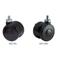 デザインキャスター自在タイプ 60mmナイロン車輪付 BWSー60NーM12×P1.75 BWS-60N-M12xP1.75（直送品）