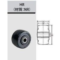 ナンシン ゴム車輪HRシリーズ75mm HRー75 1セット(80個)（直送品）