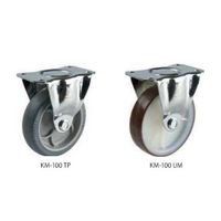 ナンシン 一般キャスター固定タイプ 75mmエラストマー車輪付 KMー75TP 1セット(50個)（直送品）