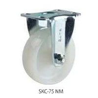 ナンシン 静電気防止キャスター固定タイプ 75mmゴム(静電気防止)車輪付 SKCー75EME 1セット(50個)（直送品）