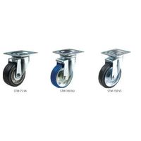 ナンシン 産業用キャスター自在タイプ 50mm強化ナイロン車輪付 STMー50NHN 1セット(60個)（直送品）