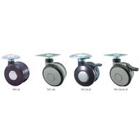 ナンシン デザインキャスター自在タイプ 40mmナイロン車輪付 TNTー40 1セット(200個)（直送品）