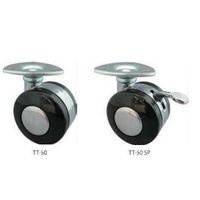 ナンシン デザインキャスター自在ストッパー付タイプ 60mmナイロン車輪付 TTー60SP 1セット(100個)（直送品）