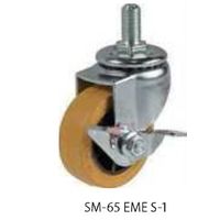 ナンシン 静電気防止キャスター自在ストッパー付タイプ 50mmゴム(静電気防止)車輪付 SRー50EMESー1 1セット(150個)（直送品）