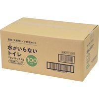 イワツキ 水がいらないトイレせいけつさん100回分 007-70241 1個（直送品）