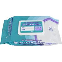 イワツキ コールワイパー80MF 14x20cm 100枚×24袋 004-42284 1個（直送品）