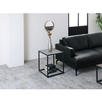 ToMeet サイドテーブル スナッフ 幅45cm グレー天板(セラミック) 378171 1個（直送品）