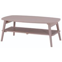 ToMeet センターテーブル レシピ 幅90cm ピンク 408741 1個（直送品）