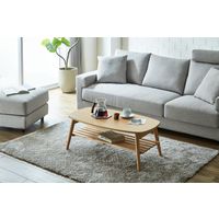 ToMeet センターテーブル レシピ 幅90cm ナチュラル 408739 1個（直送品）