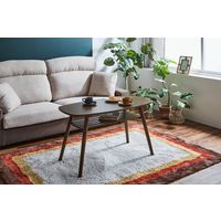 ToMeet ミドルセンターテーブル レシピ 幅100cm ブラウン 408743 1個（直送品）