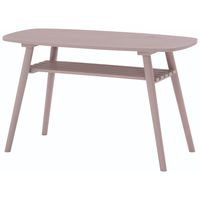 ToMeet ミドルセンターテーブル レシピ 幅100cm ピンク 408744 1個（直送品）