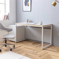 WINcase デスク シリウスII ライトグレー 幅120cm 395223 1個（直送品）