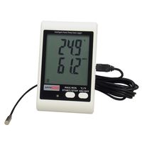 SATOTECH アラーム付温湿度(温度・湿度)データロガーMJーADLー21P ODL-030-12 1個（直送品）