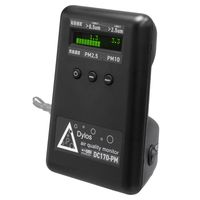 SATOTECH パーティクルカウンターPM2.5ダストモニター粉塵計 DC170ーPM KAQ-004-11 1個（直送品）