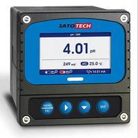 SATOTECH プロセスpH計HJーCT4ーPH(ケーブル5m pH電極PEー17ATC付) パネル設置型 WPH-030-S1 1個（直送品）
