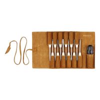 ベッセル ファミドラ12 差替ドライバー本革巻 TD-812LR 1セット(10SET)（直送品）