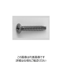 ファスニング J ステンメッキ 鉄（+）丸皿タッピンねじ（2種溝付き B-1形） 3