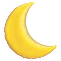 36530:35.クレッセントムーン　メタリックゴールド 0202990004 1セット(5枚入) 宝興産（直送品）