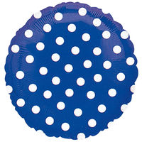 A119587<18.ポルカドッツ ブルー> 0203140414 1セット(5枚入) 宝興産（直送品）