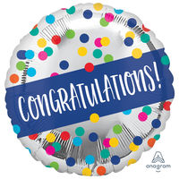 41142＜18.コングラッチュレーションシルバードッツ＞ 0203140652 1セット(5枚入) 宝興産（直送品）