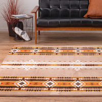 萩原 ふっくらフランネルラグ ペンドリム