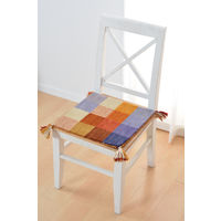 萩原 ウール素材でふっくら贅沢な踏み心地 ギャッベラグ LORRI BUFF 400×400mm A2 270069300 1枚（直送品）