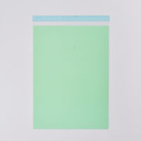 キングコーポレーション フィルム封筒 A4 OPP50μ 緑色全面ベタ/透明 CHA0863 1箱（1000枚入）（直送品）