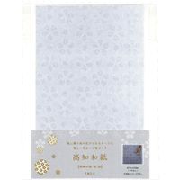サンケーキコム 高知 和紙 和柄の袋 桜 白 KJP-17 1セット（15枚：5枚×3）（直送品）