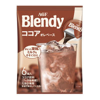 【ポーション】味の素AGF ブレンディ ポーション ココアオレベース 1袋（6個入）